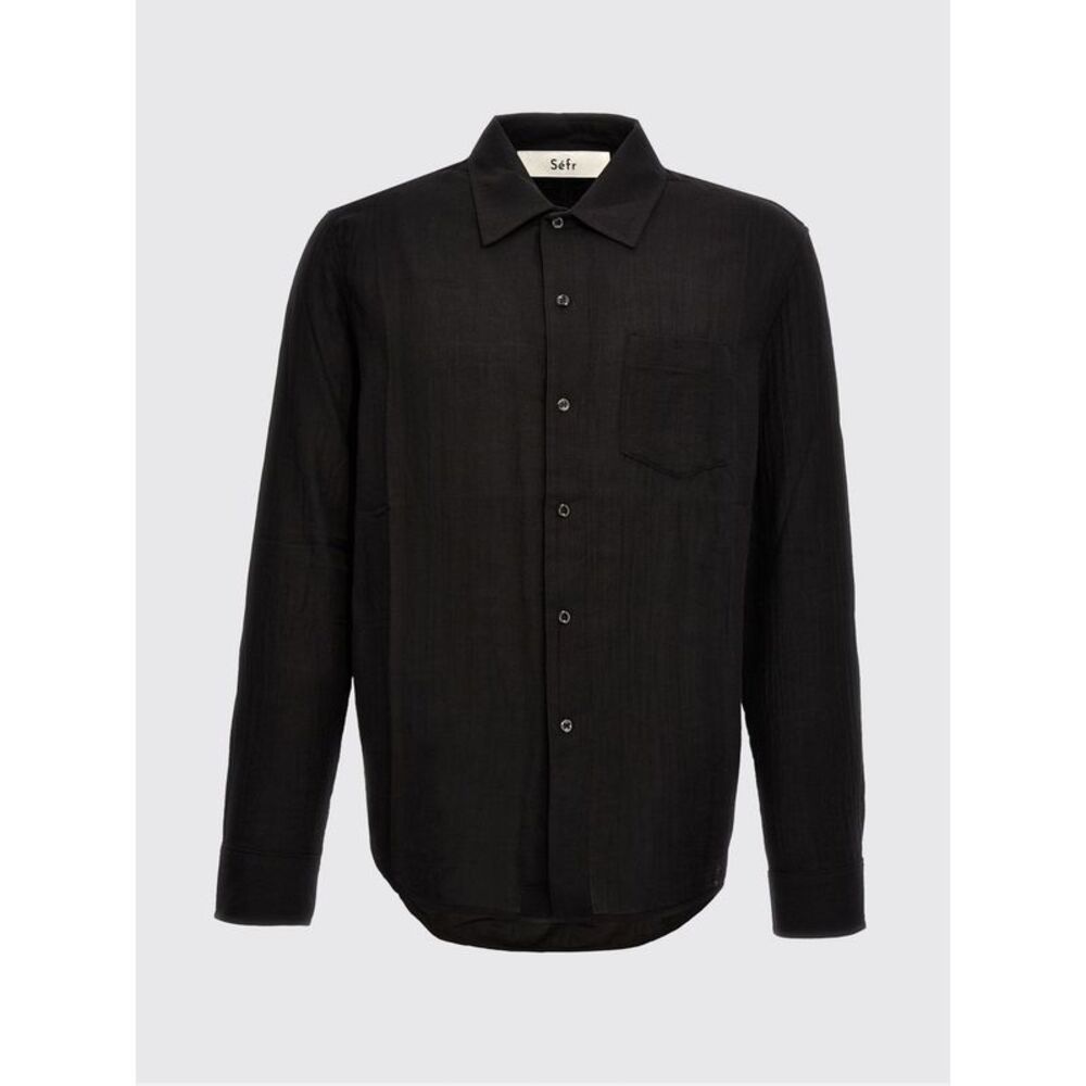 Si©Fr Shirt Men Black